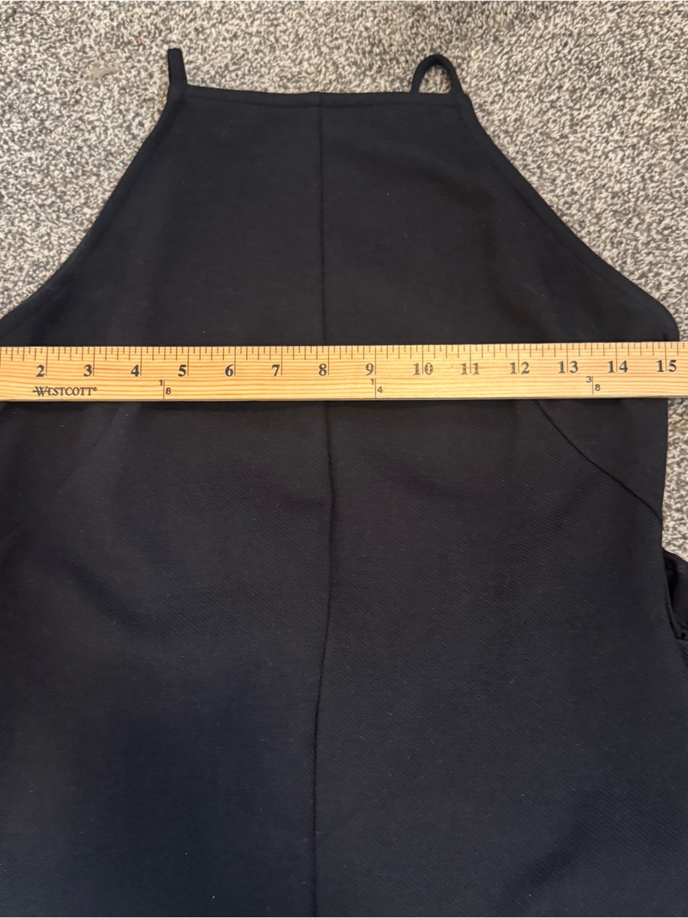 Anthropologie Black Backless Halter Gown - Picture 11 of 13